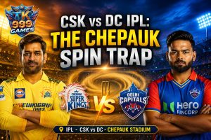 Tk999 App Download | CSK vs DC IPL 2026: The Chepauk Spin Trap